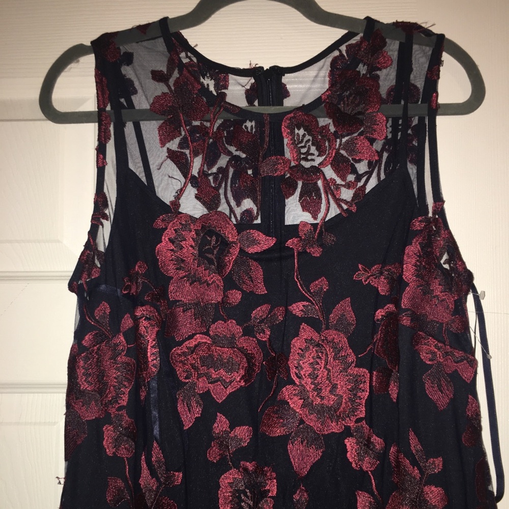 Donna Ricco
Embroidered Mesh Dress - Picture 4 of 5